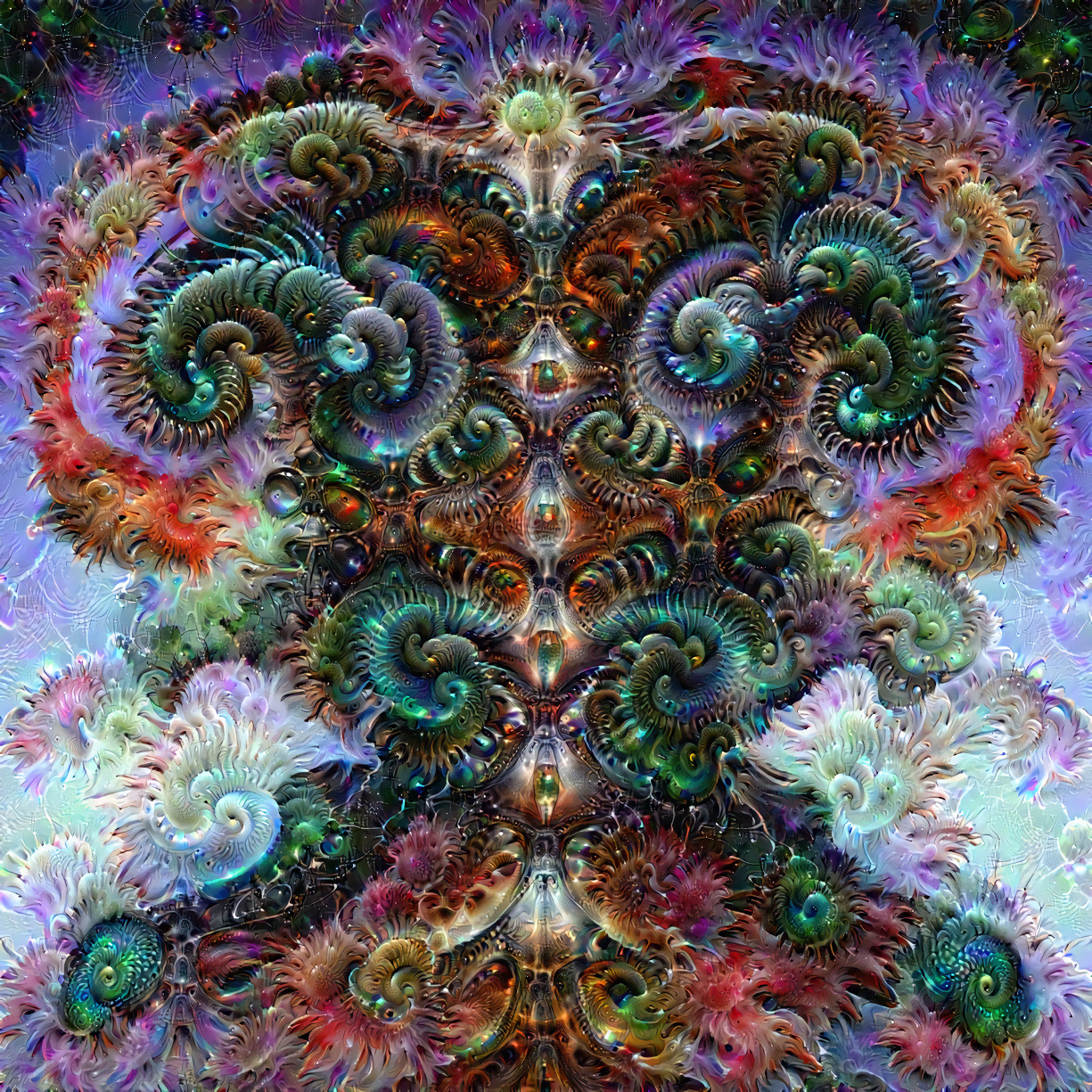 ''Astral tree'' _ an old Deep Dream created 41 weeks ago - Now I'm making it public  _ (191221)