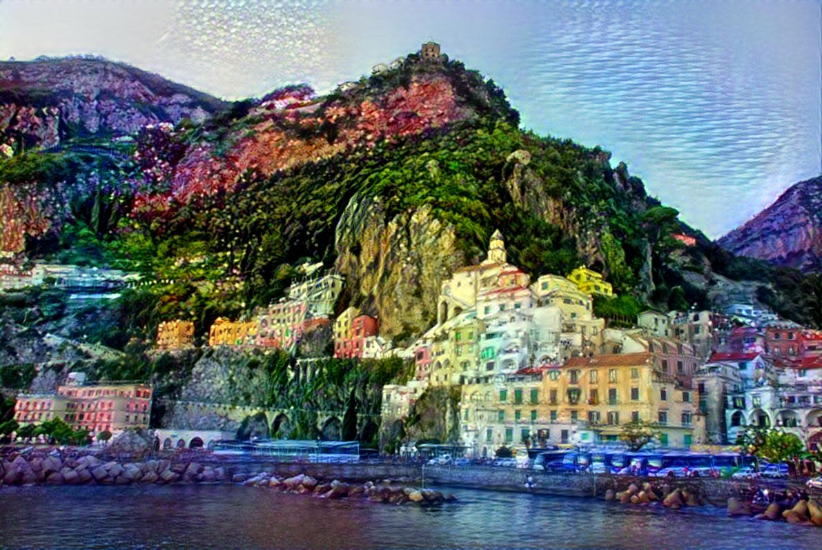 "Amalfi Coast, Italy" - by Unreal from own photo.