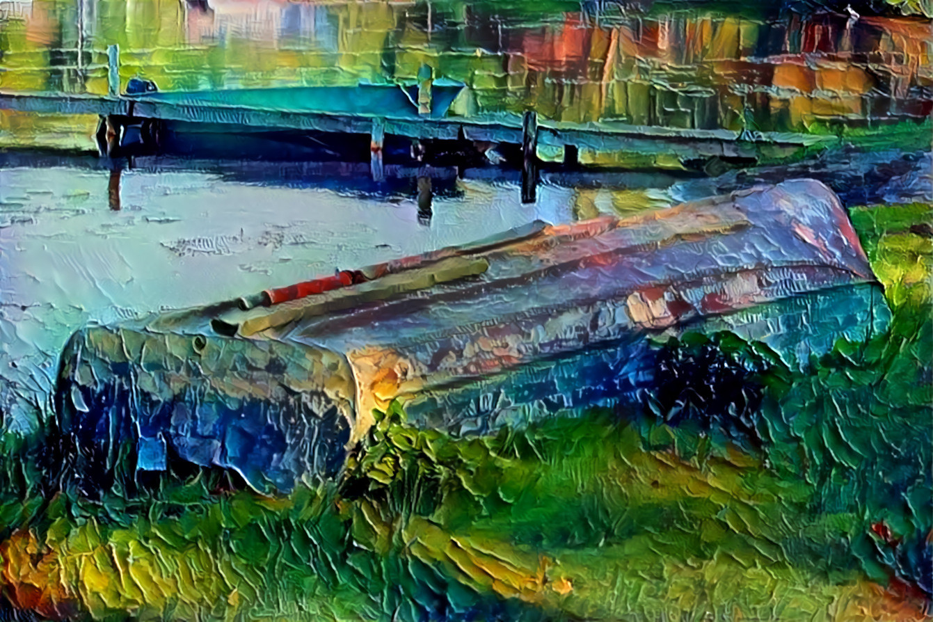 Boat on pond (2)