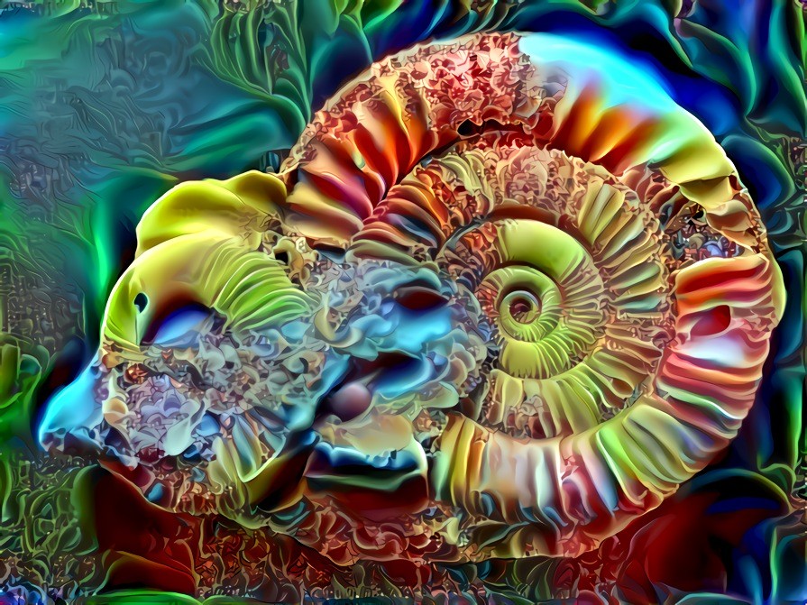 Jurassic ammonite