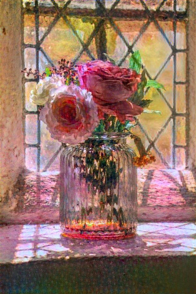 Roses in Jar