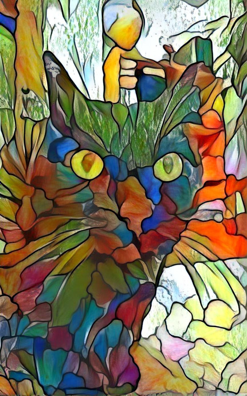 Tiled Cat