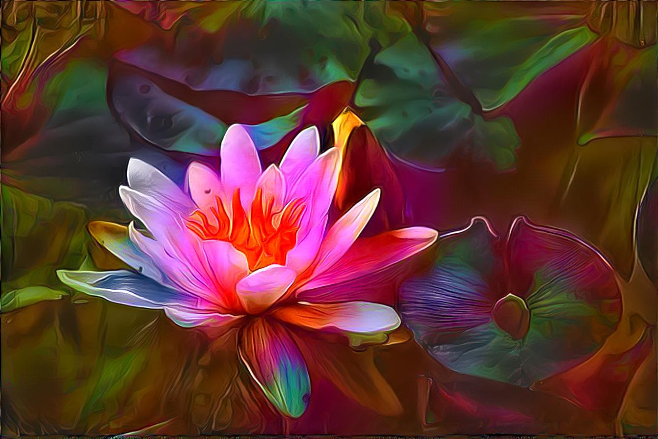 Lotus de mon coeur by Tyna