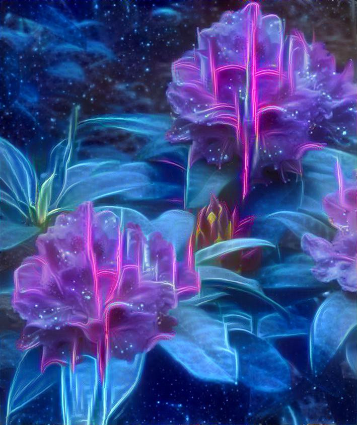 Bioluminescent Rhododendron