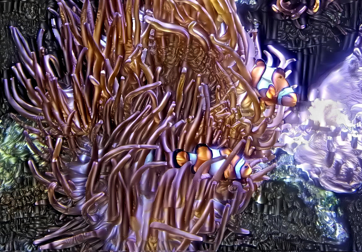 Finding Nemo (Style made with Mandelbulb 3D)