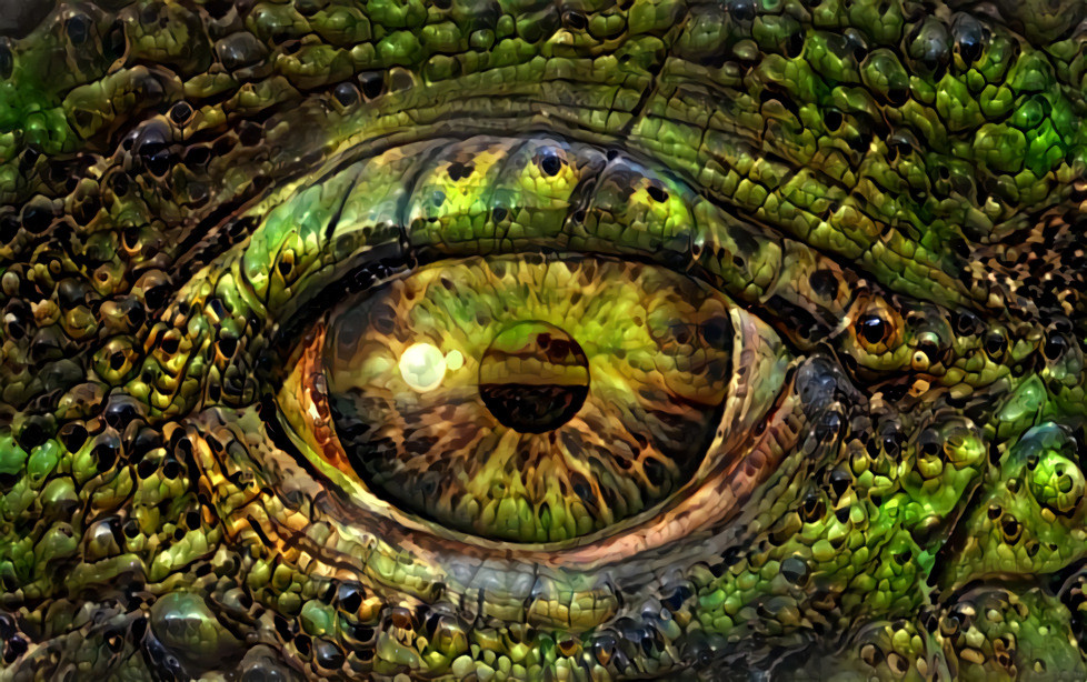 "Big Reptilian is watching you" _ source: dragon's eye - author not found _ (190817)