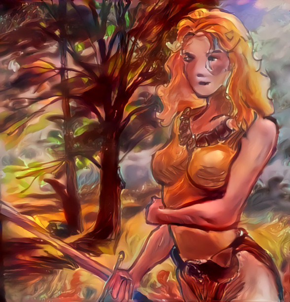 Lana in Autumn Flame