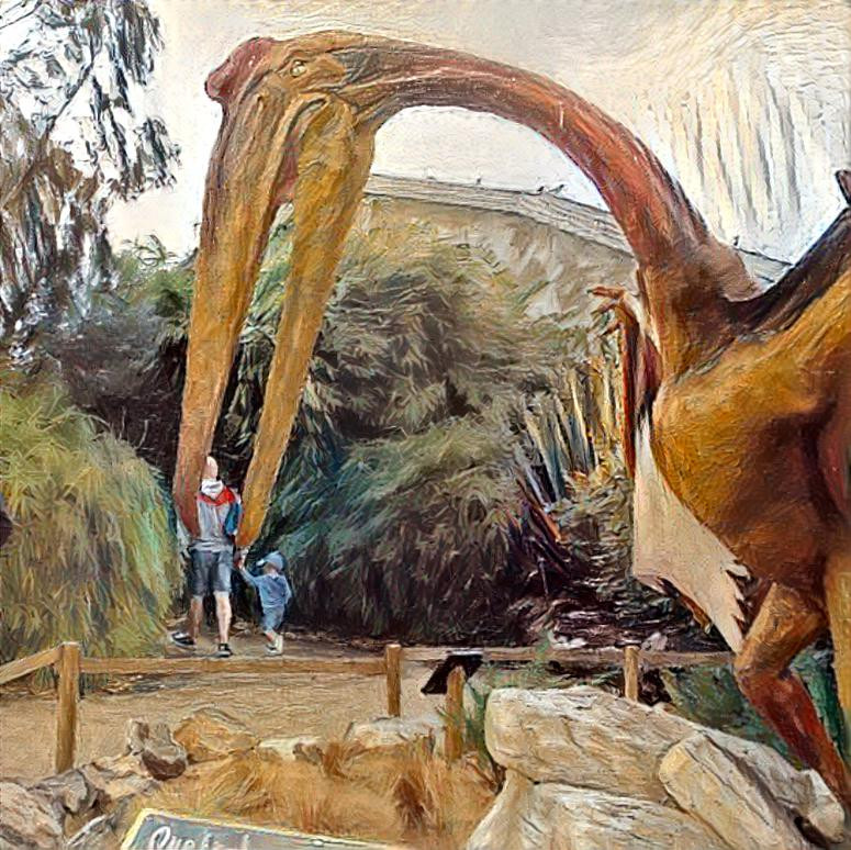 Hungry Pterosaur