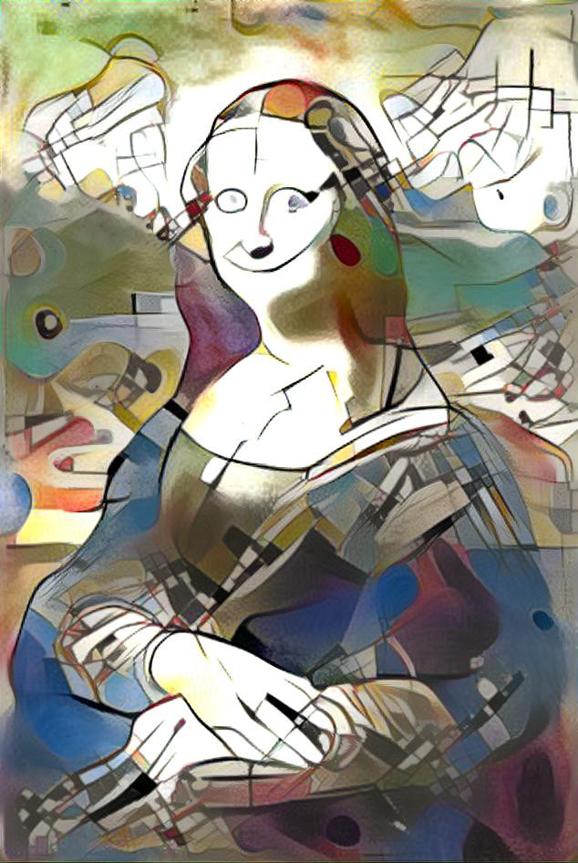 Joconde x Kandinsky