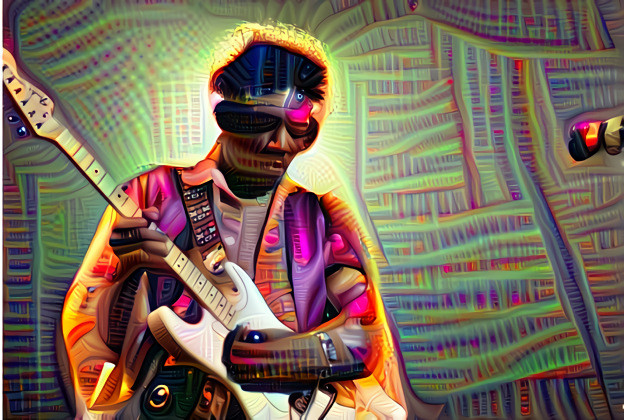 Jimmy Hendrix Voodoo Child Rainbow