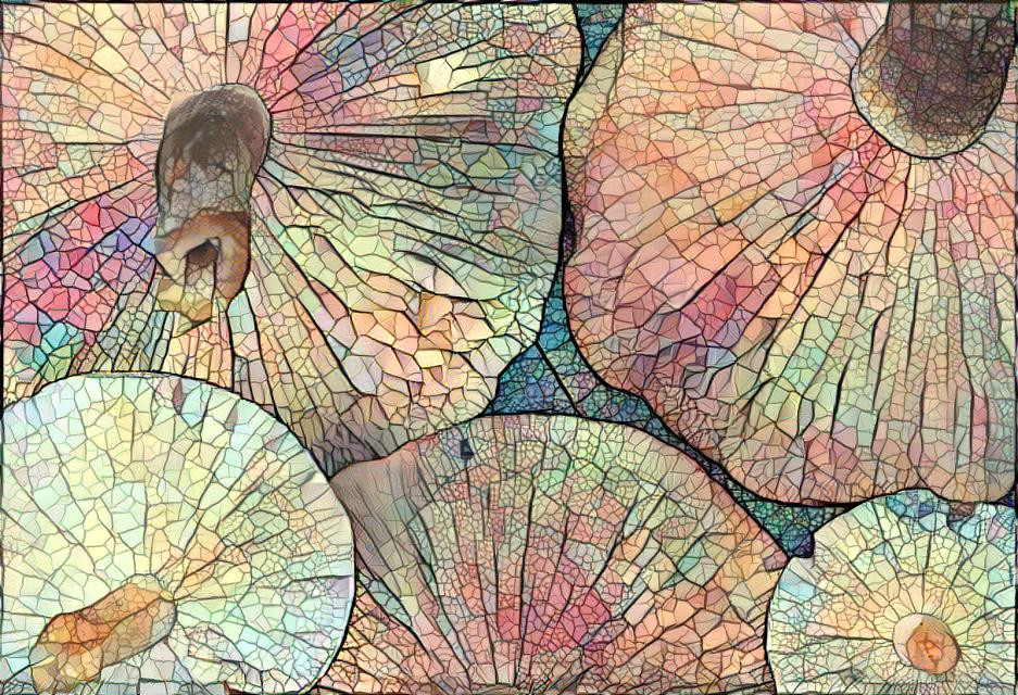 mushroom mosaic