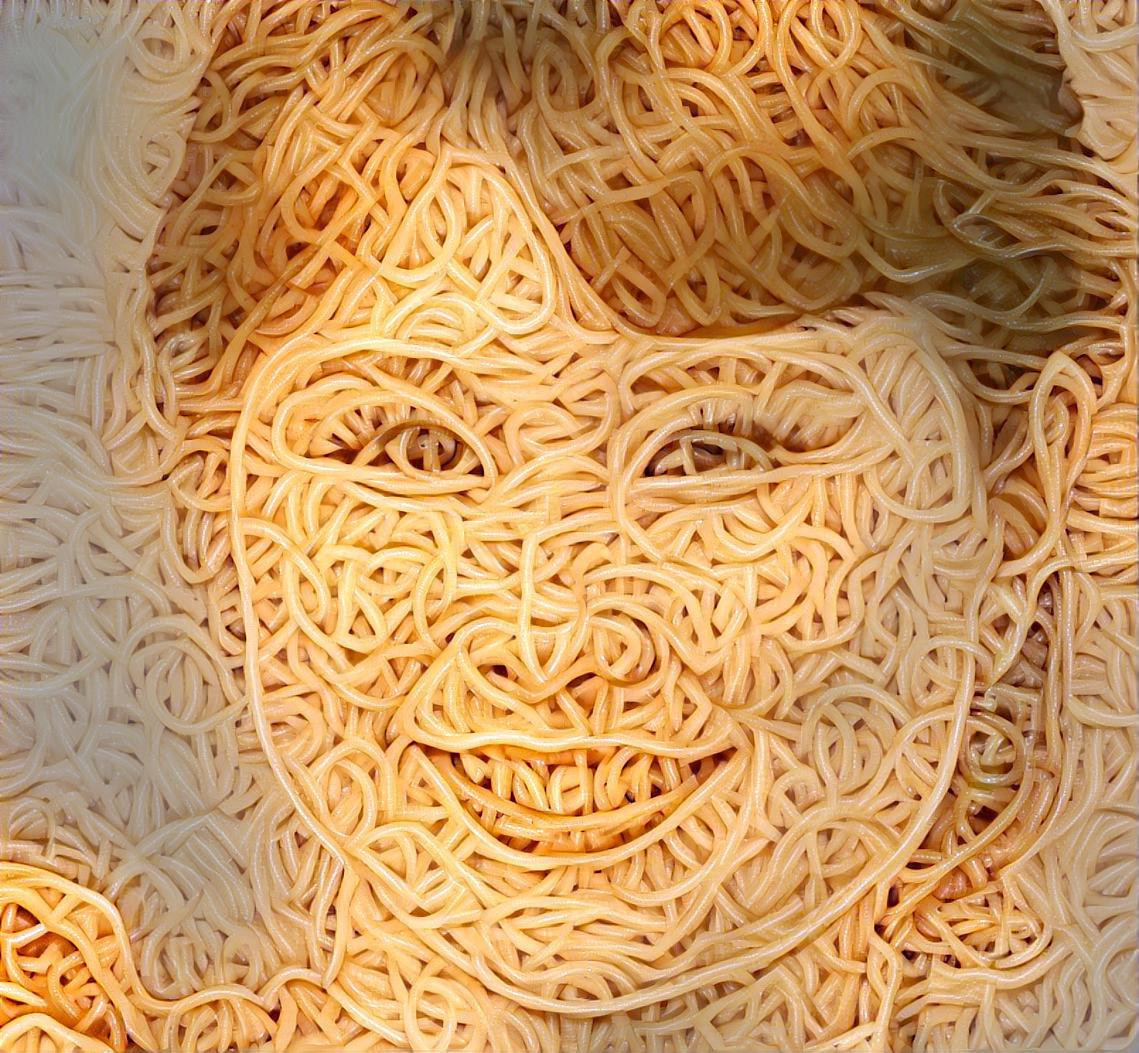 Face created using neural network: https://www.artbreeder.com/taaplari