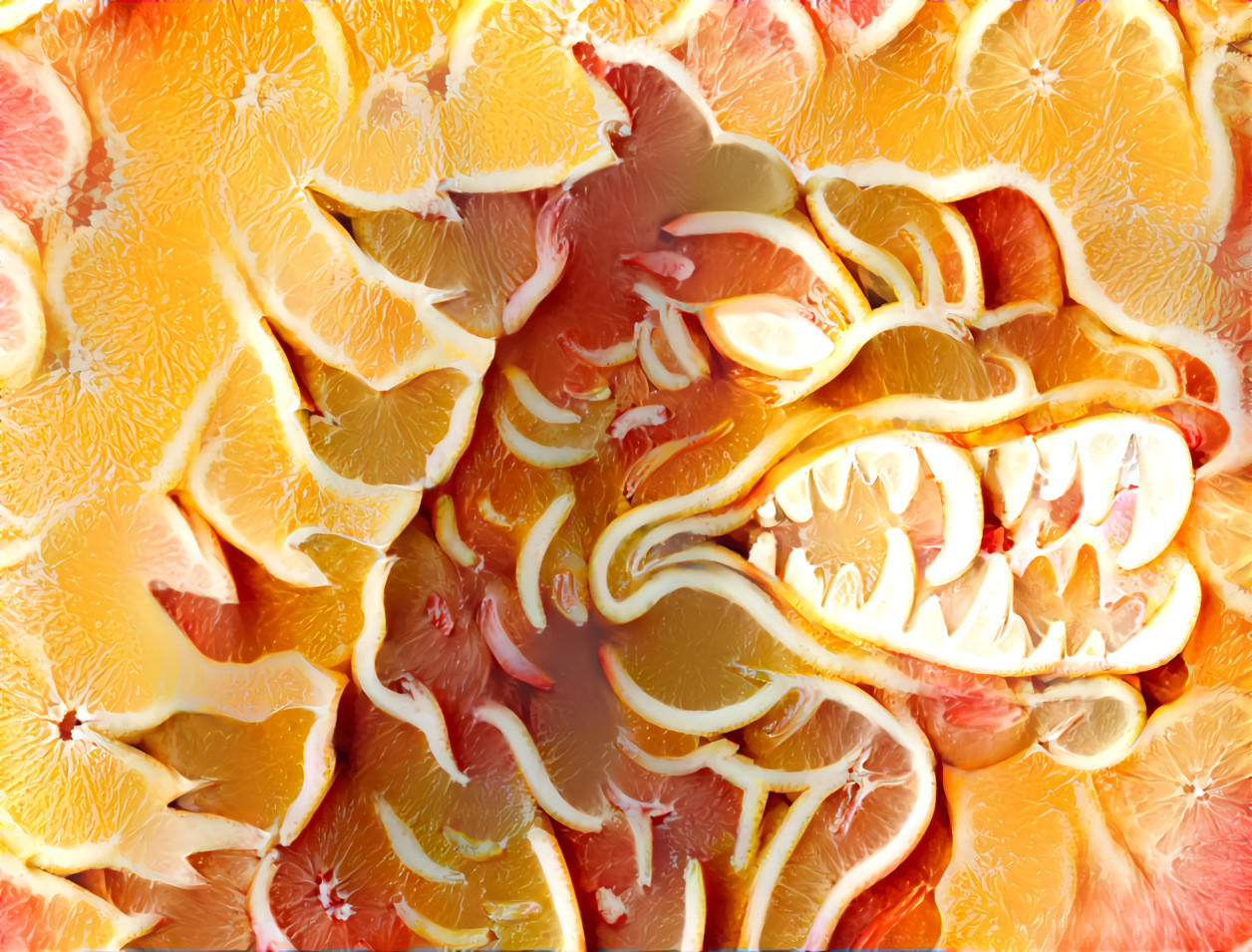 godzilla - oranges