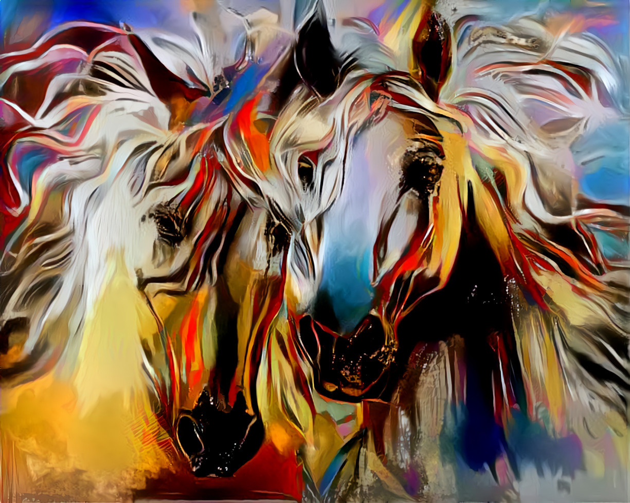 fiery horses ( огненные лошади )