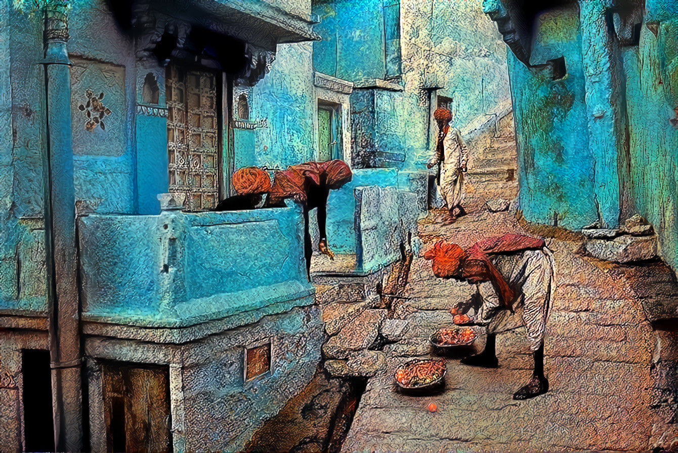 Food Delivery - A Village in India 