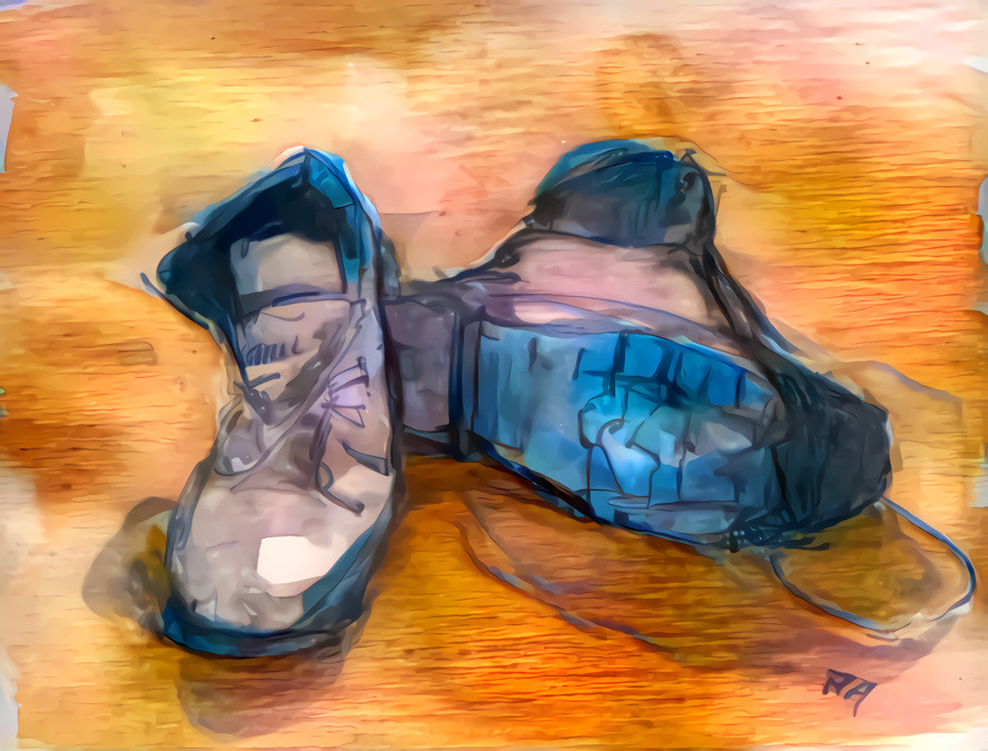 My Boots 4 :: Homage to van Gogh