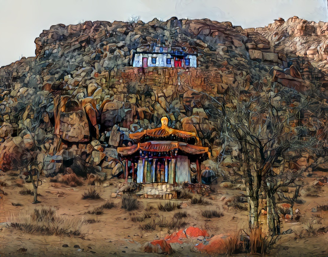 Temple in the Rocks