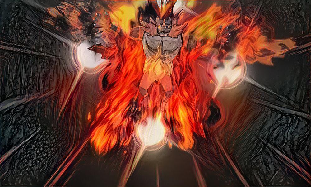 Flaming Incinaroar