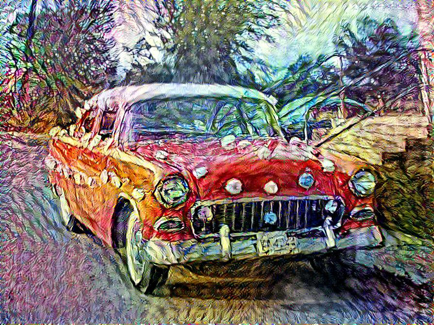Wedding Car - 1955 Chevy