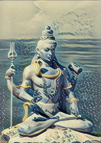 Shiva at sea