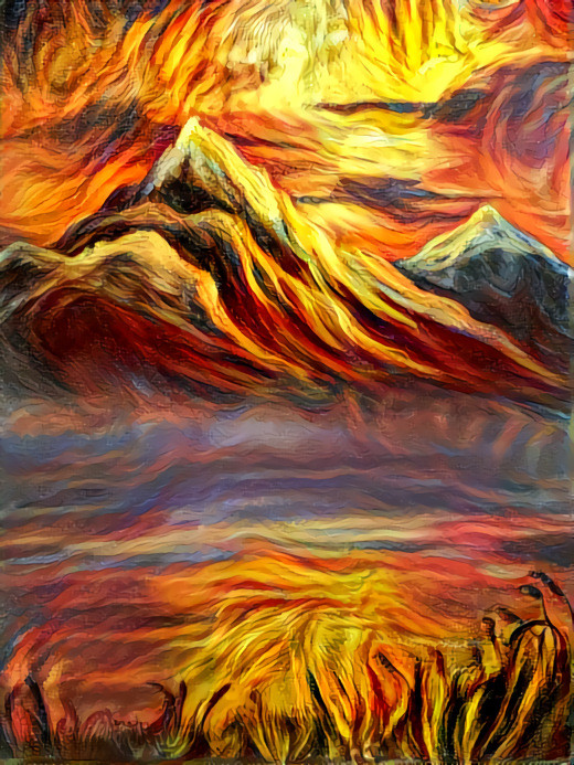 Mountains on Fire