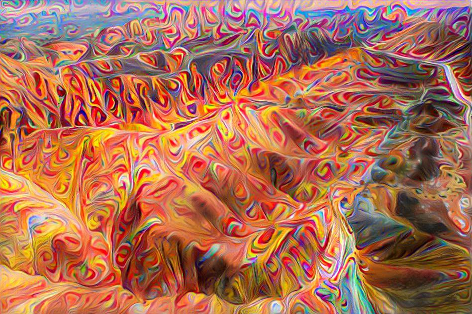Rainbow Melty Mountains