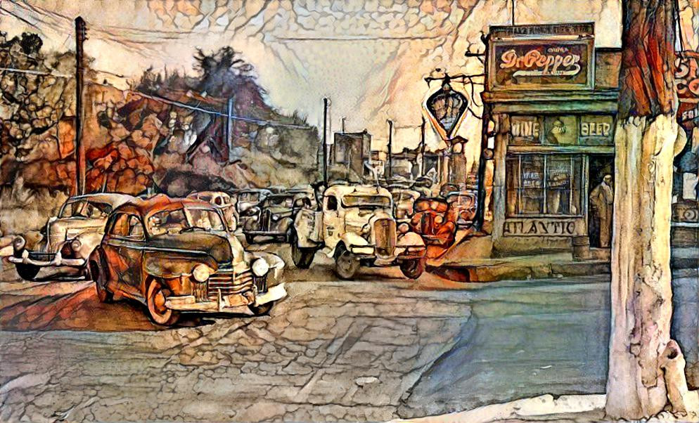 Vintage Street Scenes №.98