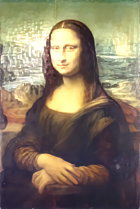 Mona Lisa Shimmers