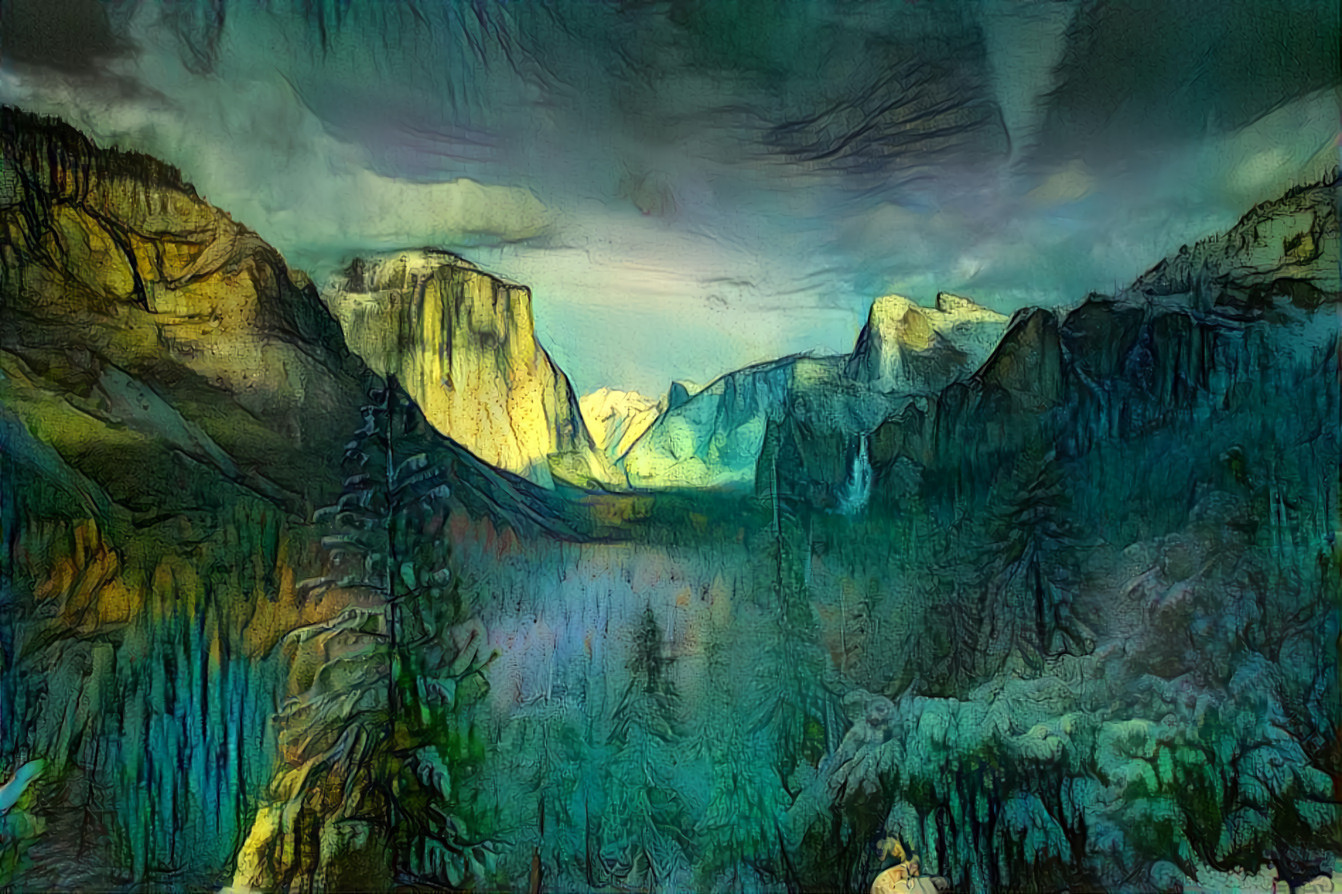 Yosemite Valley.  Original image by James Donovan on Unsplash.