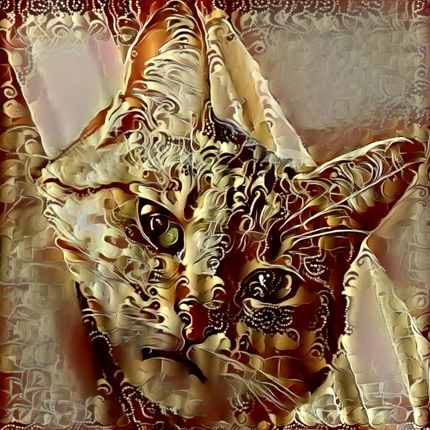 The Golden Queen Cat  [FHD]