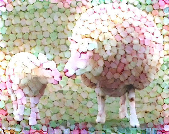 JET PUFF SHEEP - marshmallow experiment