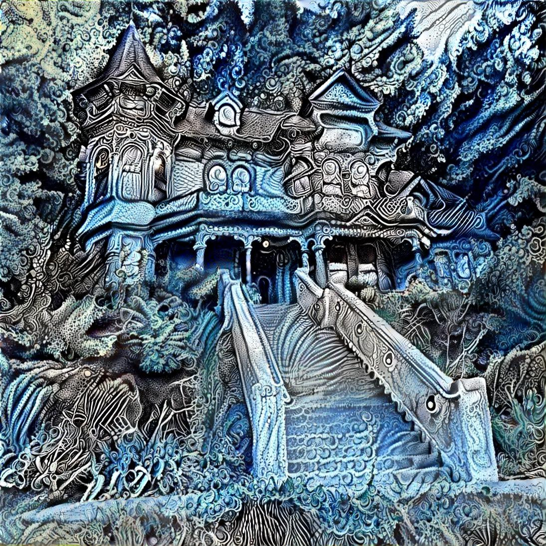 Scary Blue House