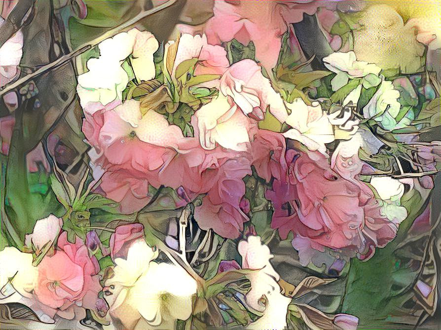 Pastel Tree Blossoms