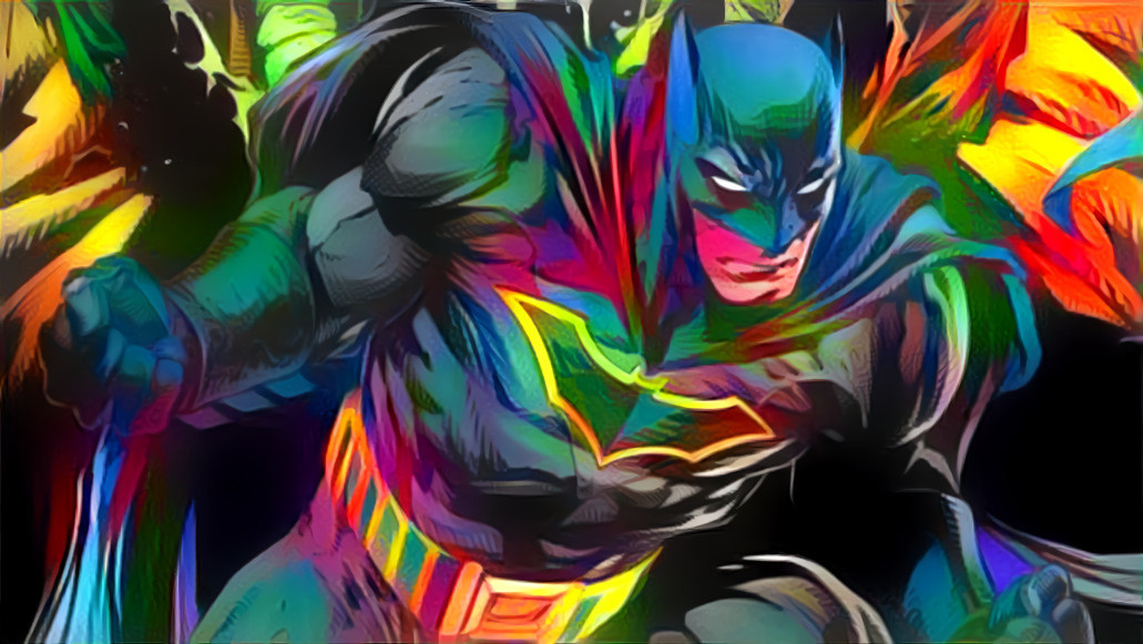 Batman colourful