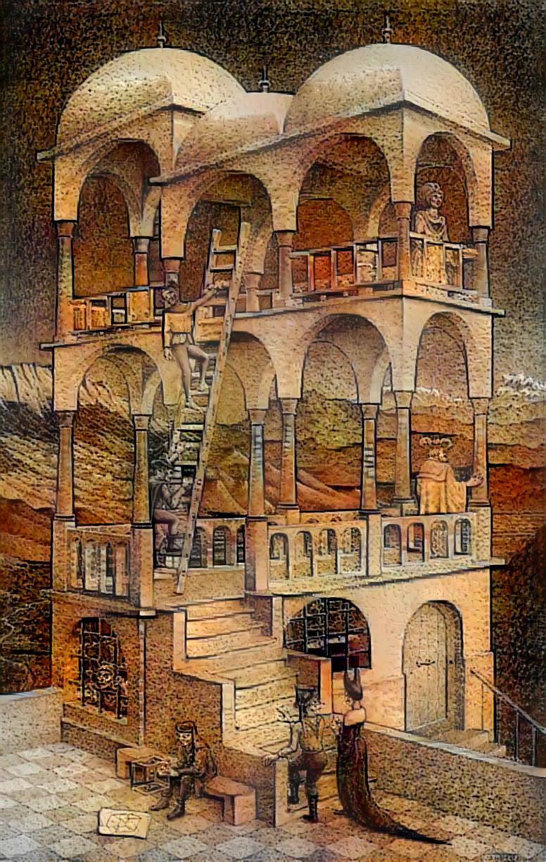 Belvedere -M.C.Escher-