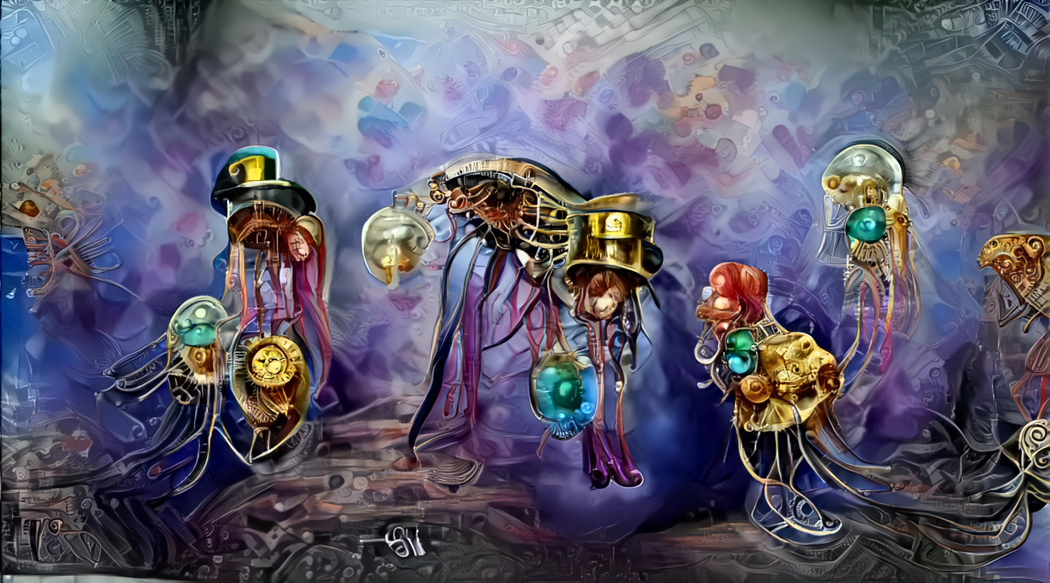Steampunk Jellyfish