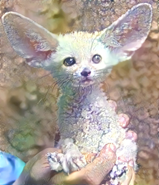 baby fennec fox - retextured