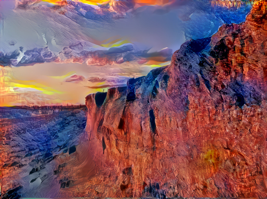 Cliffs of Imagination at the Edge
