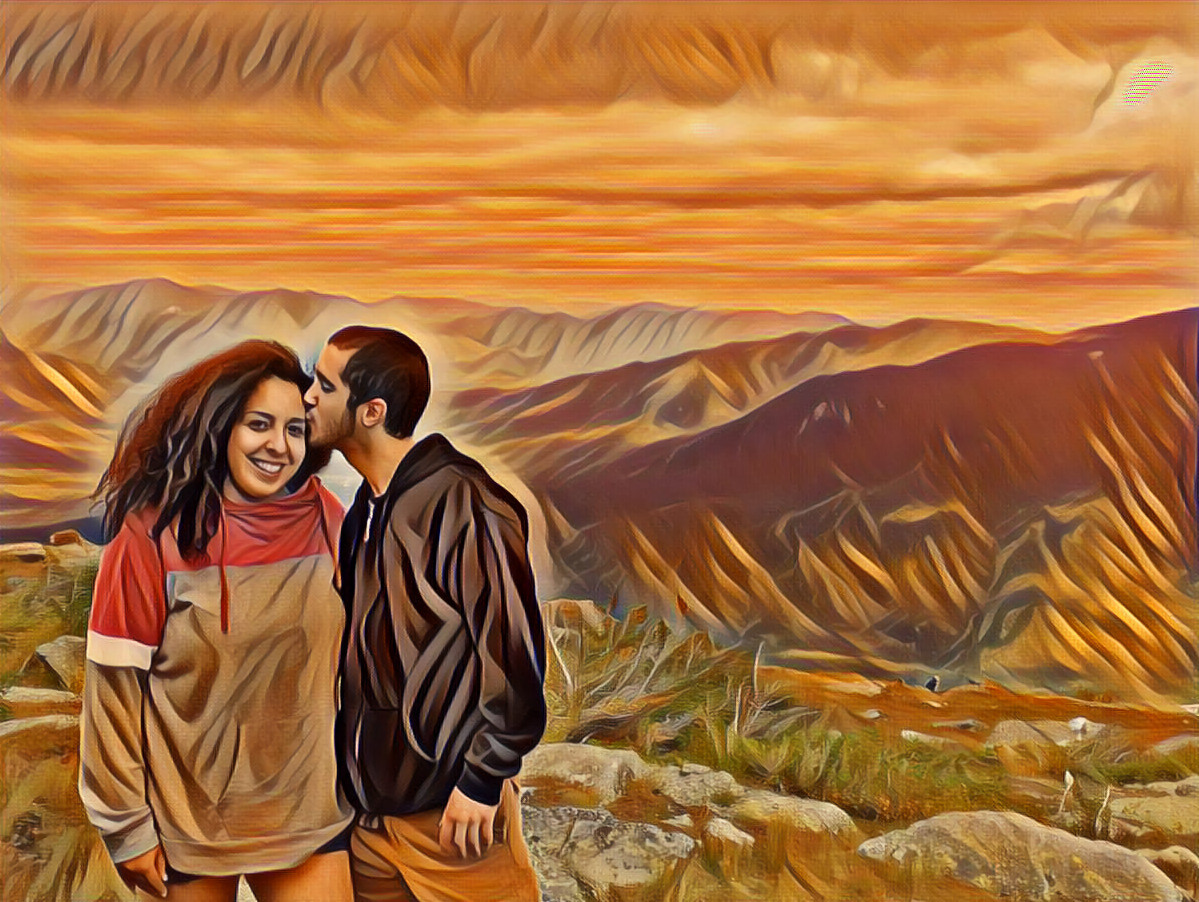 A Tall Kiss - Love on Mount Washington