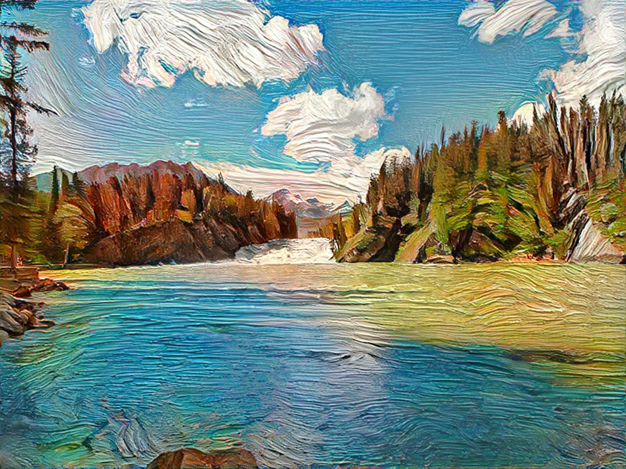 Bow River - Banff Alberta