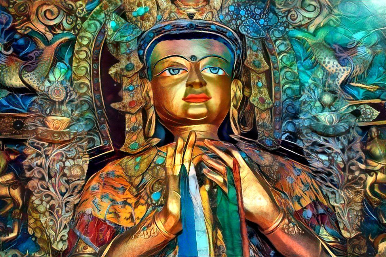 Maitreya Buddha In Nepal [1.2MP]