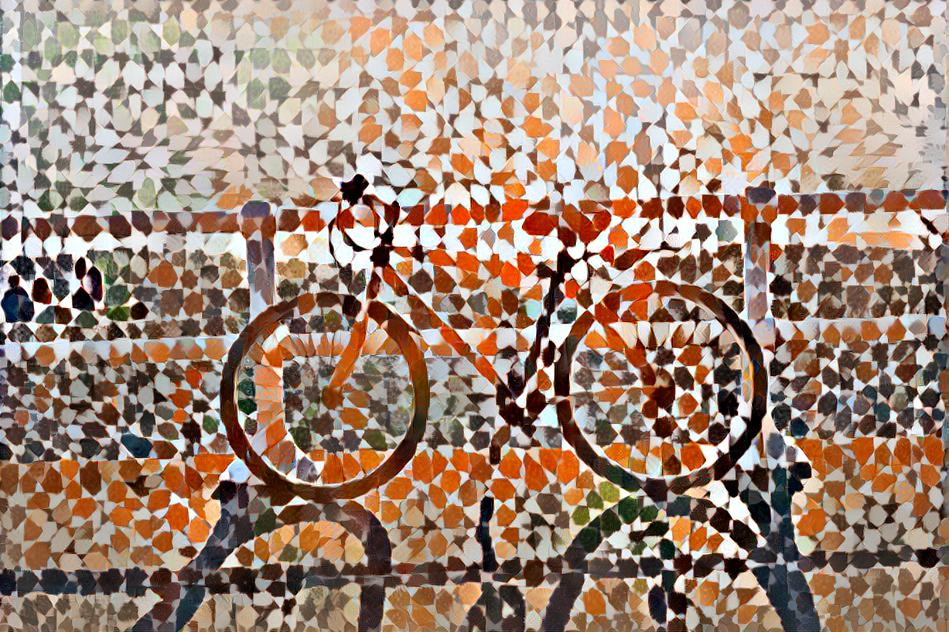 Mosaic bike