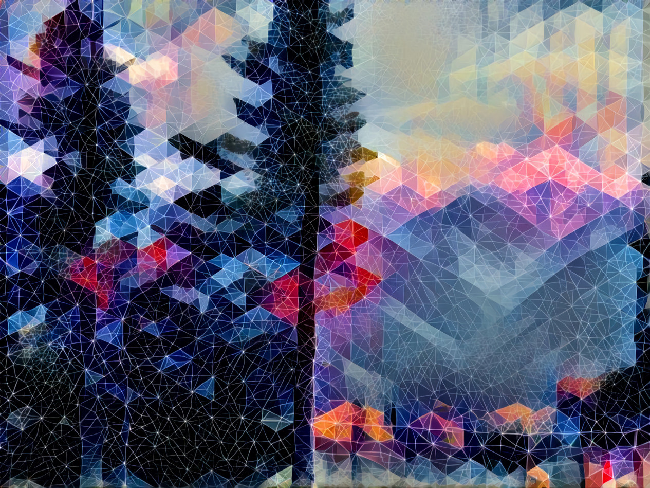 Olympic Mountains Kaleidoscope 