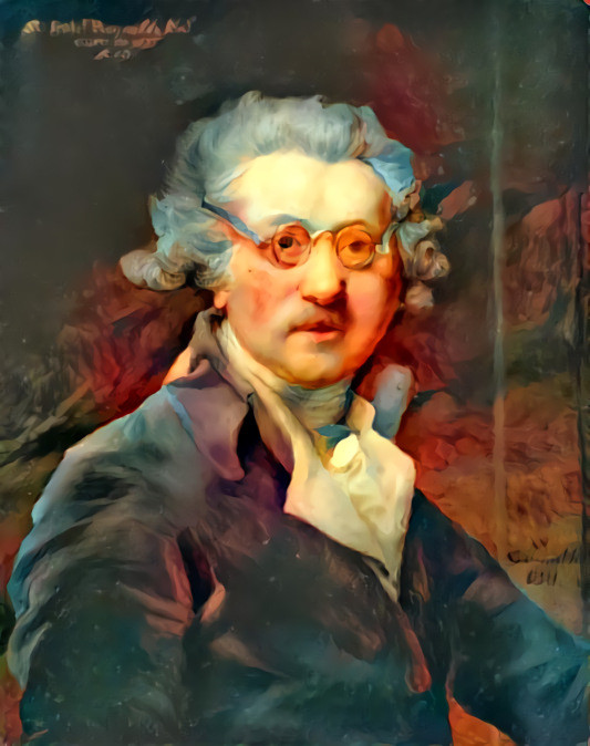 William Grimaldi - Portrait of Sir Joshua Reynolds