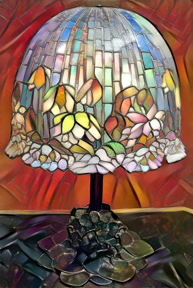 Tiffany table lamp by Louis Comfort, 1900-1910