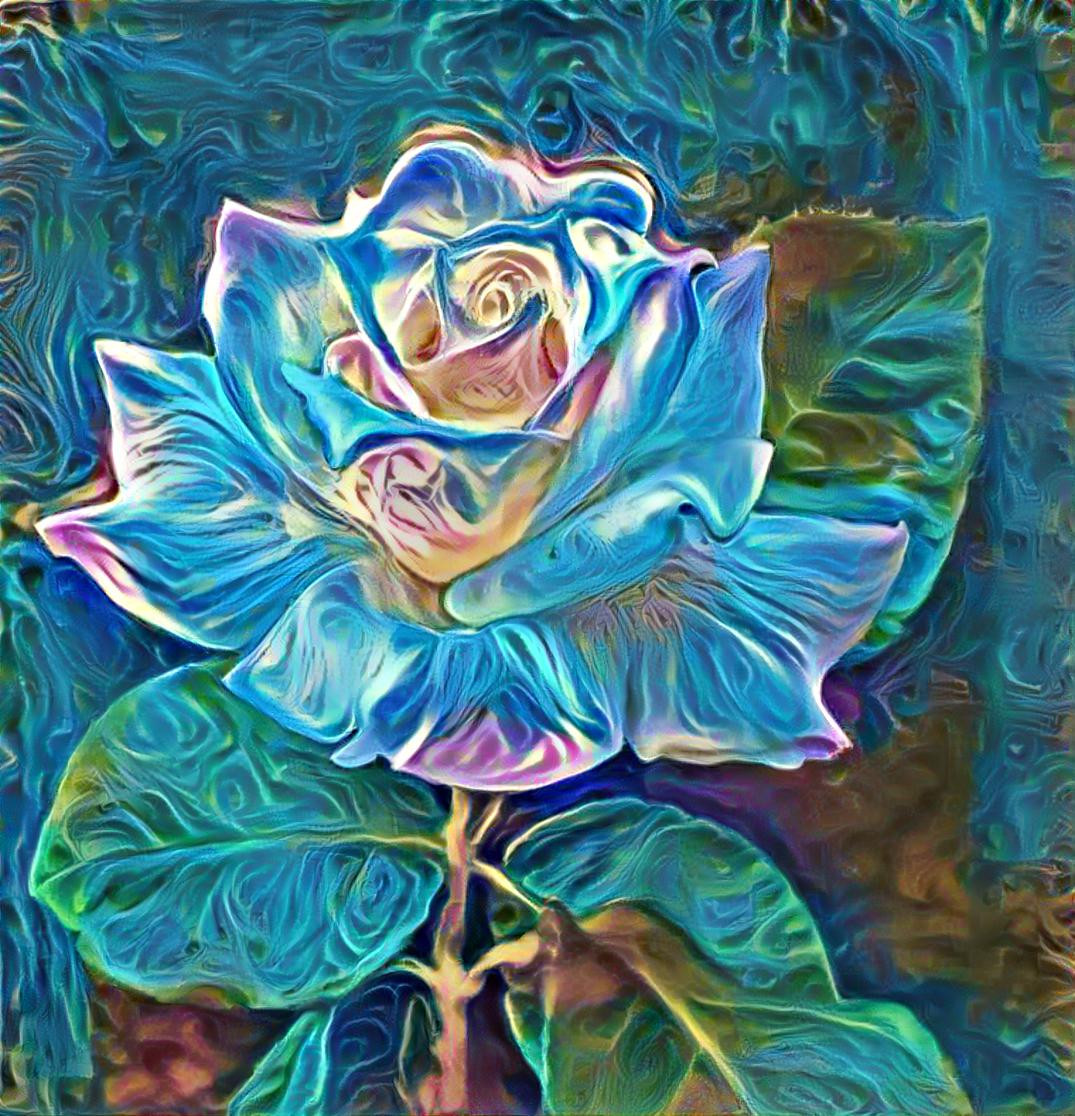 Azure rose