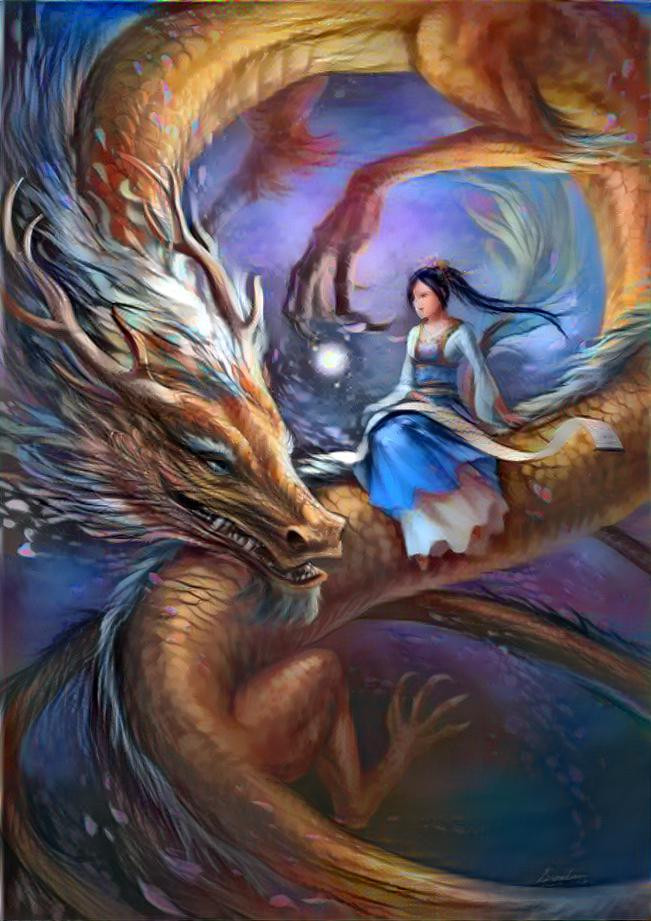 The Girl and Her Dragon