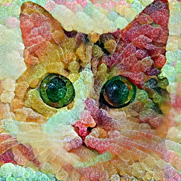 Big eyed jellybean cat