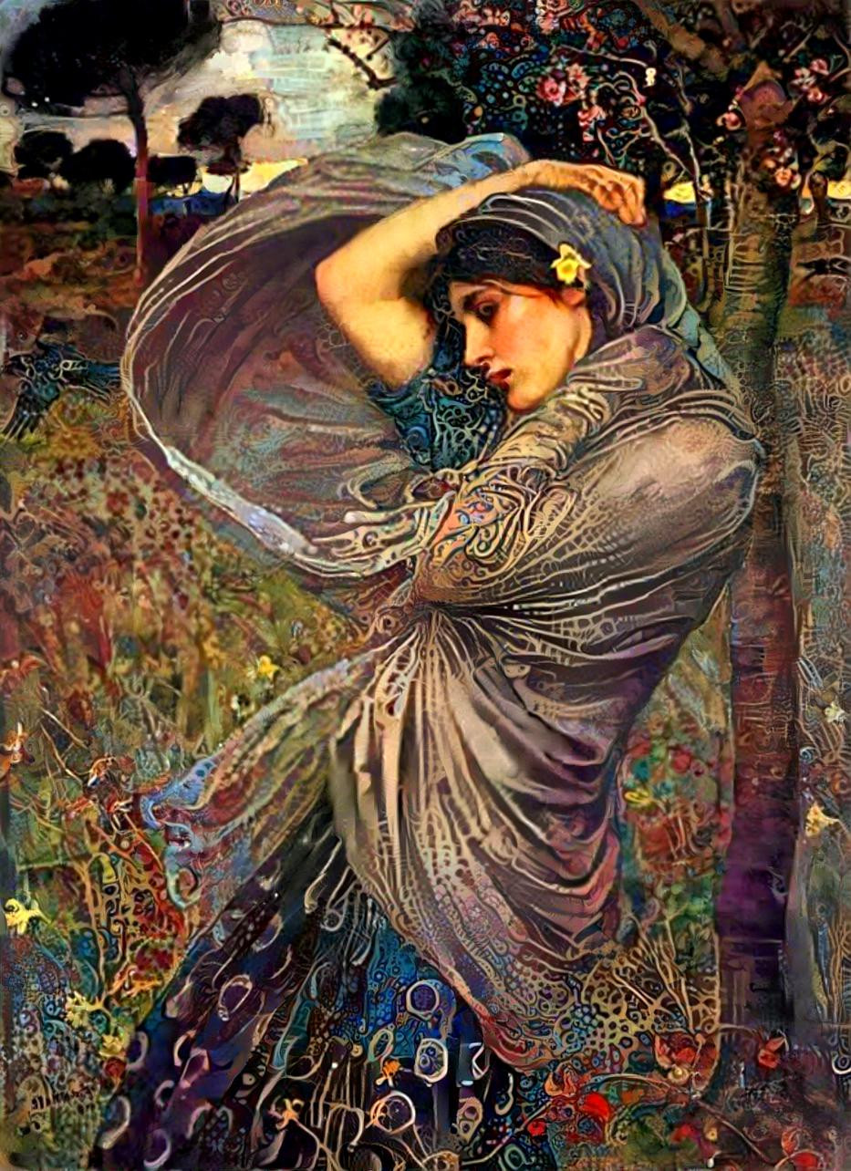 Boreas (1903) - John William Waterhouse