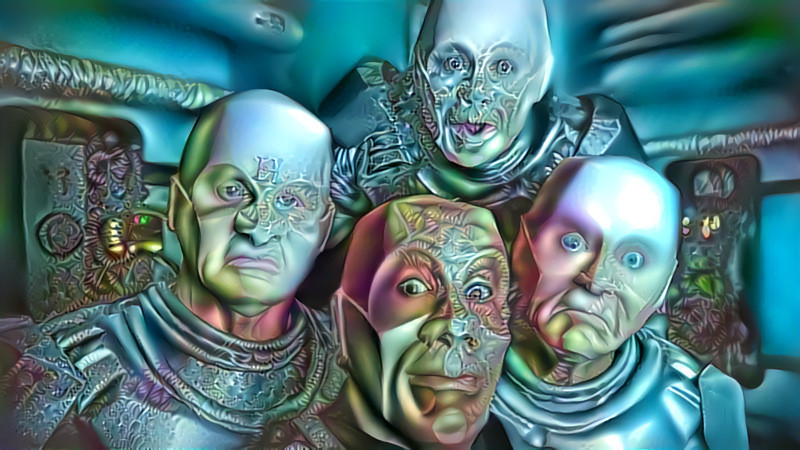 Red dwarf androids